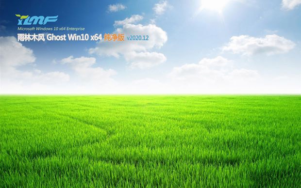 雨林木风Win10 x64位 纯净版系统 v2020.12