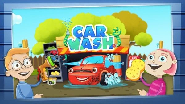 儿童欢乐洗车