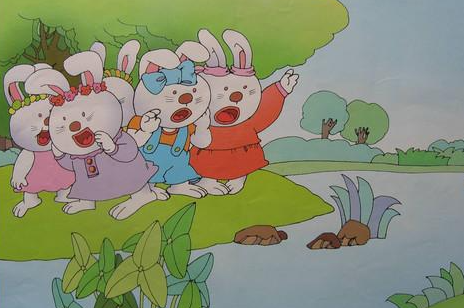 小兔姐妹过河