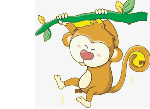 淘气的小猴子