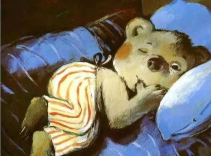 睡不着觉的小熊