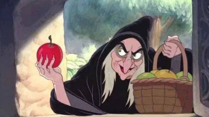 苹果房子里的懒巫婆