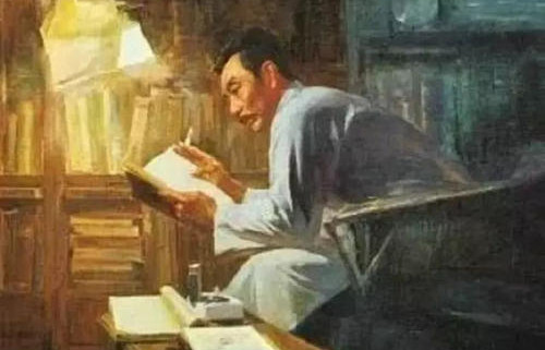 鲁迅读书的故事