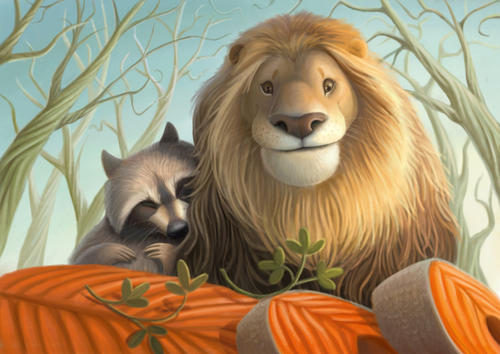 狮子的牙和浣熊的宝石