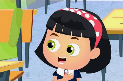 珍妮丢了她的围巾