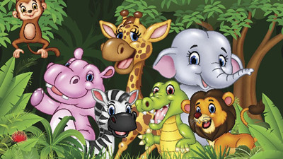 派对上的鬈毛鼠