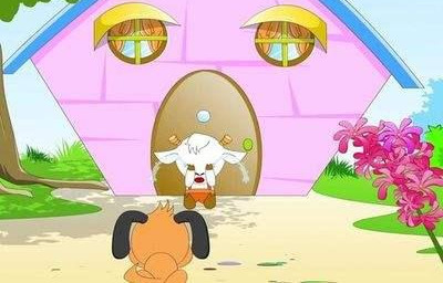 黑狼、黑狼太太和小黑狼