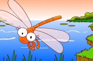 小蜻蜓和小鱼儿