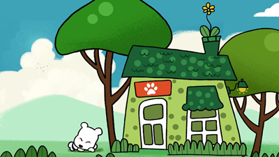 小狗的木板房子