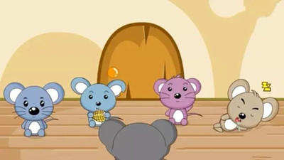 老鼠妹妹的红睡袋