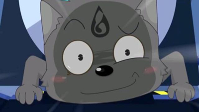 哭鼻子的灰小狼