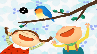 从彩虹里飞来的鸟