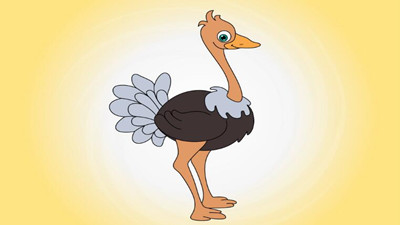 科学童话：爱打扮的鸵鸟爸爸