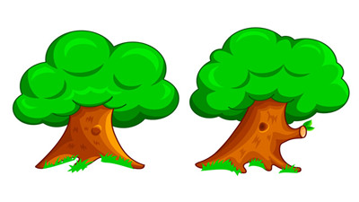 一棵很高很大的树