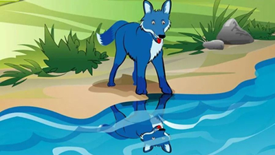 蓝狐狸的花香条