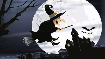 穿黑袜子的女巫太太