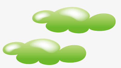 森林上空那片绿云