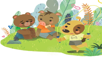 送不出去的二月兰