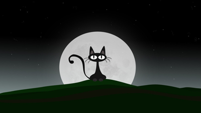 在月亮上住过的小猫