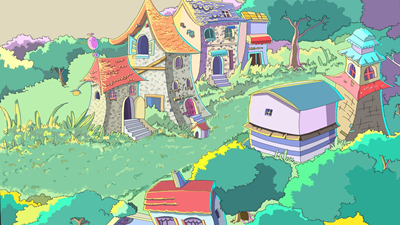 蓝手绢上的歌舞