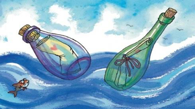 小熊的梦想瓶子