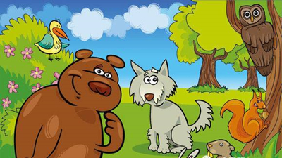 给狗熊奶奶读信