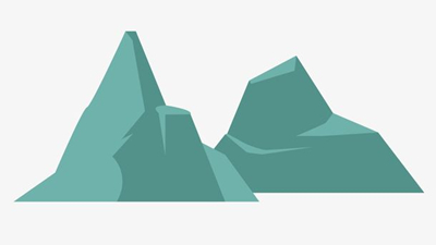 装上轮子的大山