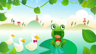 青蛙阿肚的春雷