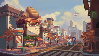 面包狼和糊涂先生