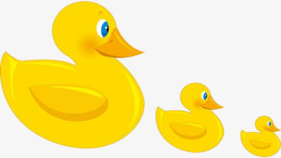 大白鹅和小黄鸭