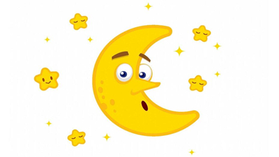 坐在树杈上的月亮