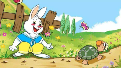 兔小白和龟小美