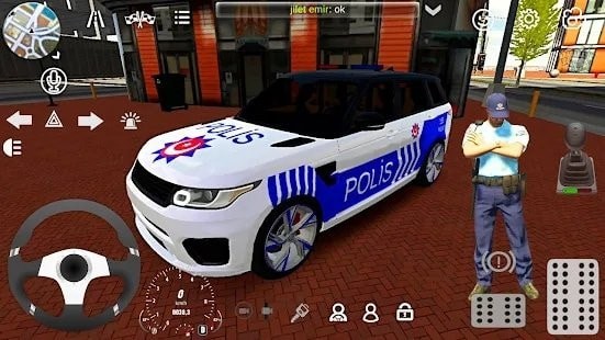 勒克斯警车追捕小偷