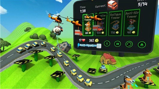 疯狂堵车机器赛