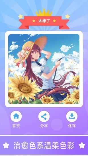 秘密花园数字填色