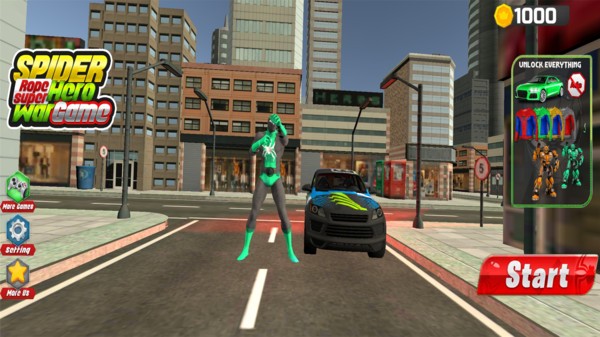 蜘蛛英雄超级英雄绳