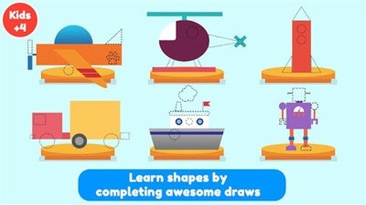 宝宝形状认知拼图