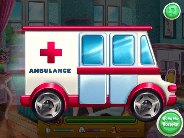 产科医生新生婴儿和妈妈的怀孕游戏