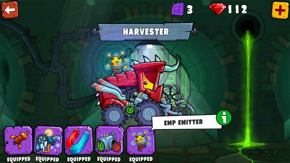 大卡车吃小汽车3无敌版