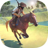 狂野西部牛仔骑马