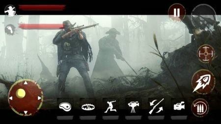 大脚雪人冬季狩猎