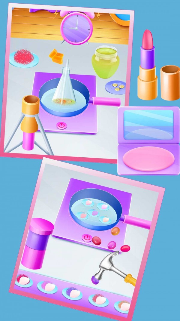 我的蛋糕化妆盒制作