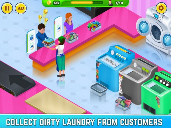 模拟经营洗衣店