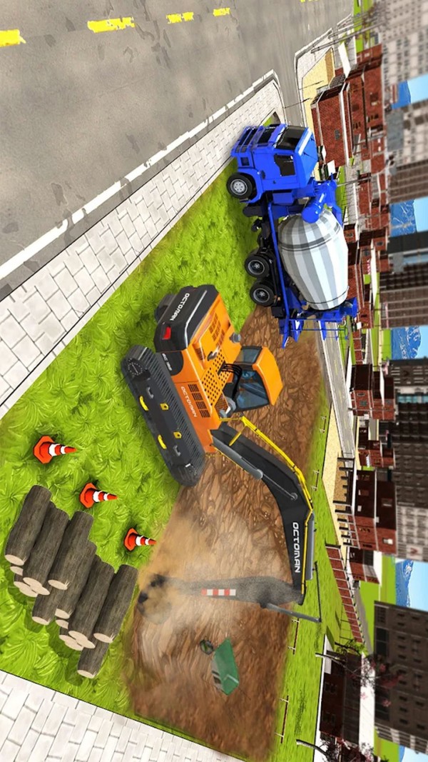 挖掘机解压模拟器