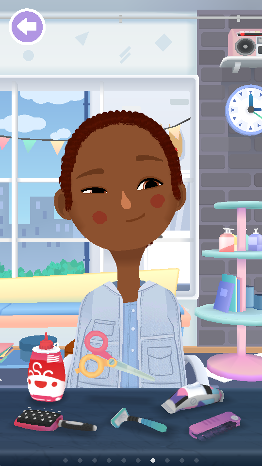 小小理发师游戏