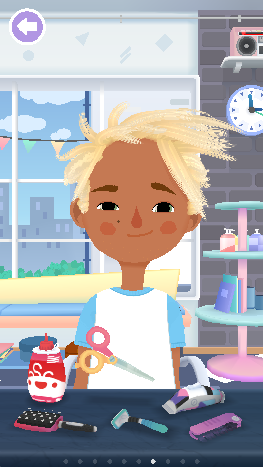 小小理发师游戏