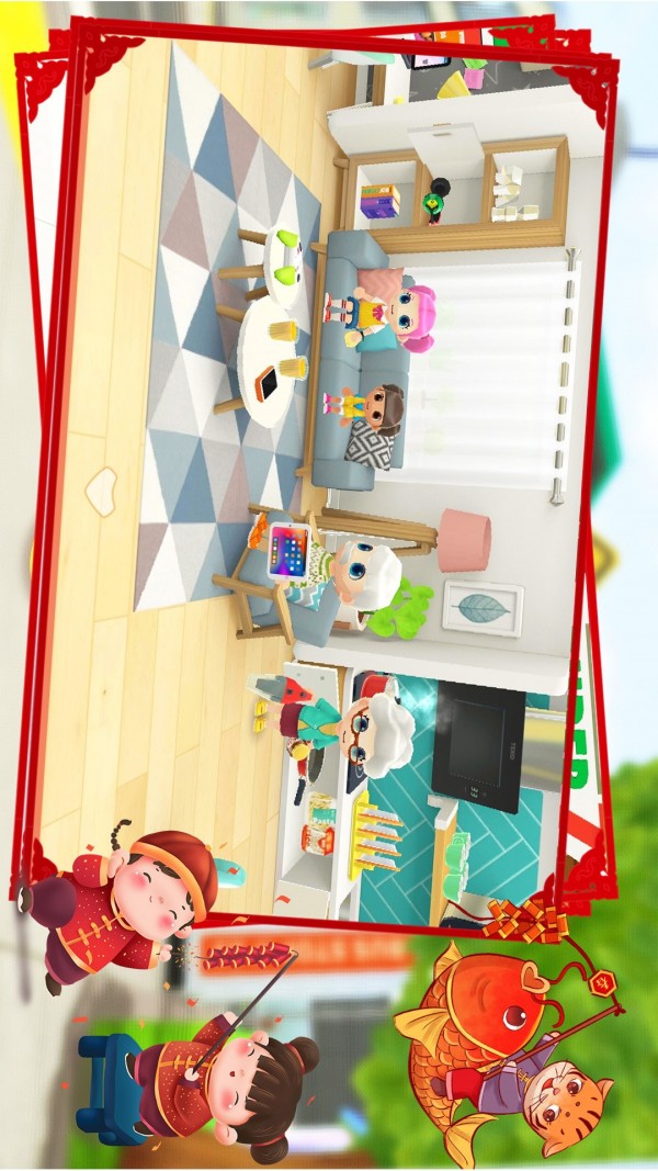 樱花小镇萌萌装扮