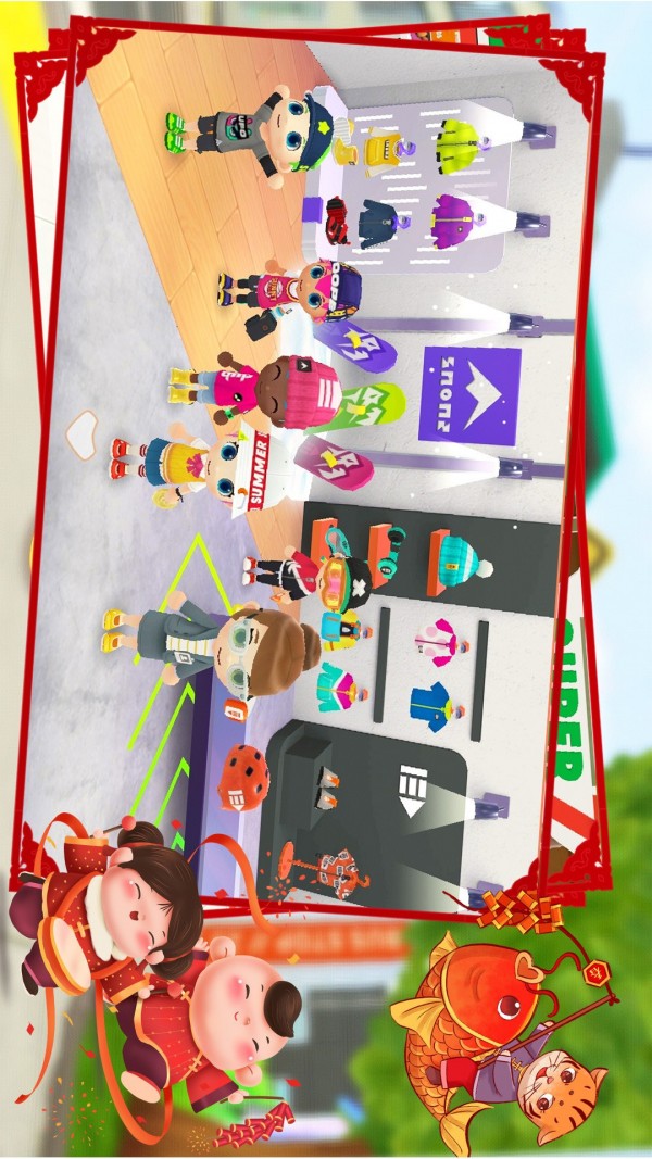 樱花小镇萌萌装扮