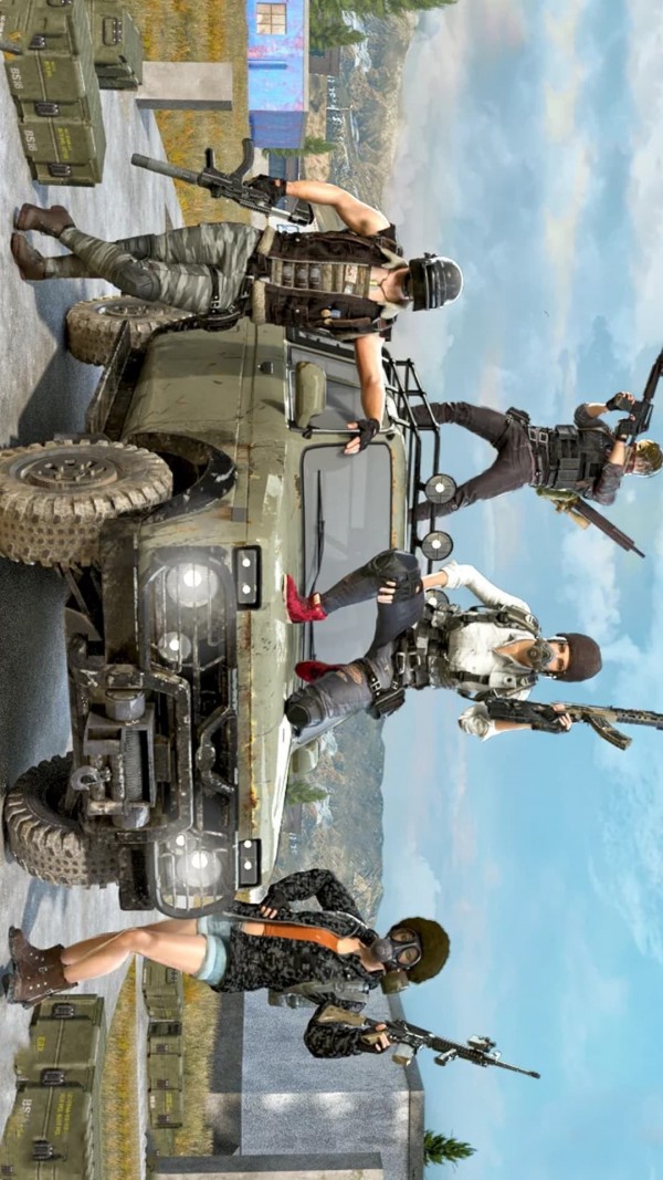 特种兵跳伞吃鸡