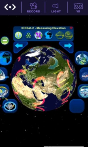 3D全球模拟天气表